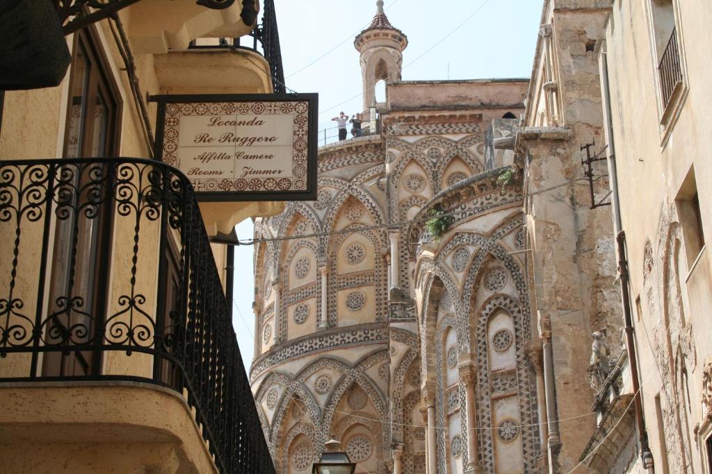 Locanda Re Ruggero Monreale Bagian luar foto